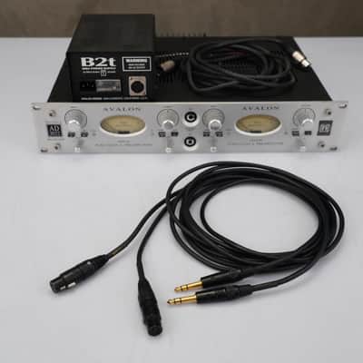 Avalon AD 2022 Dual Preamplifier w/ Power Supply w/ Mogami Gold Cables #58642 image 17