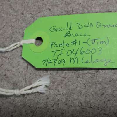 Prototype Guild D40 Omega Brace, Richie Havens. image 4