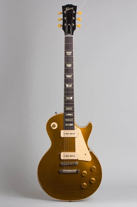 Gibson  Les Paul '56 Custom Shop Solid Body Electric Guitar (2025), ser. #6-5068, original brown tolex hard shell case. image 1