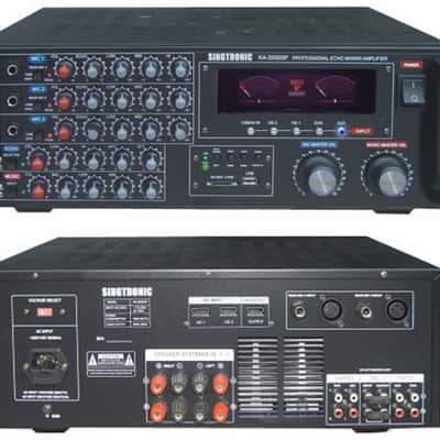 SINGTRONIC PROFESSIONAL 2000 WATTS COMPLETE KARAOKE SYSTEM PACKAGE FREE: YOUTUBE SONGS, BUILT image 2