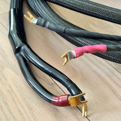 MusicLink MusicWave SUPER 2822 12’ ft Speaker Cable Spade to Spade $1,499 MSRP ! image 3