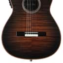 Cordoba Fusion 12 Exotic Top Nylon-string Acoustic-electric Guitar - Cinnamon Burst