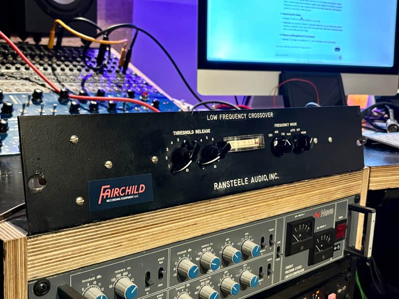 Modified Fairchild 654 low end crossover module for cleaning up your mix! Secret weapon tool, extremely rare and unique module. image 1