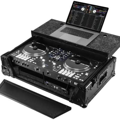 Odyssey FZGSRANEONEW1BL Flight Case for Rane One, Black, with Corner Wheels image 2