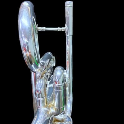 Besson Boosey & Hawkes Sovereign Cornet • Silver-Plated Eb image 13