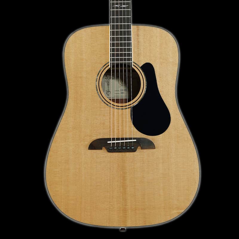 Alvarez AD-60 Acoustic Dreadnought Guitar Natural image 1