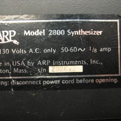 ARP Odyssey MKI 2800 1970s - Black image 3