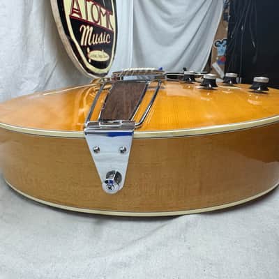 Yamaha AE-11 ae11 Archtop Electric Hollowbody Guitar with Case - Natural image 18