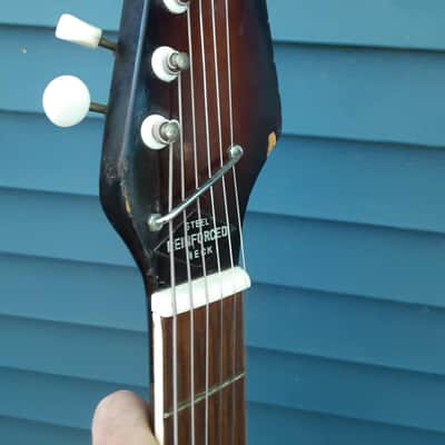 Kingston Hound Dog Taylor MIJ Electric Guitar 1960's image 4