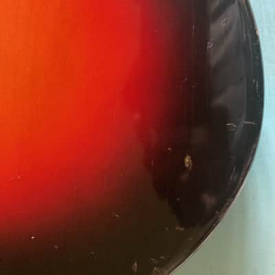 Mosrite Bass 1966 - Ventures style - Sunburst image 13