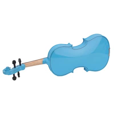 Ozics 4/4 Acoustic Violin Case Bow Rosin Sky Blue image 8