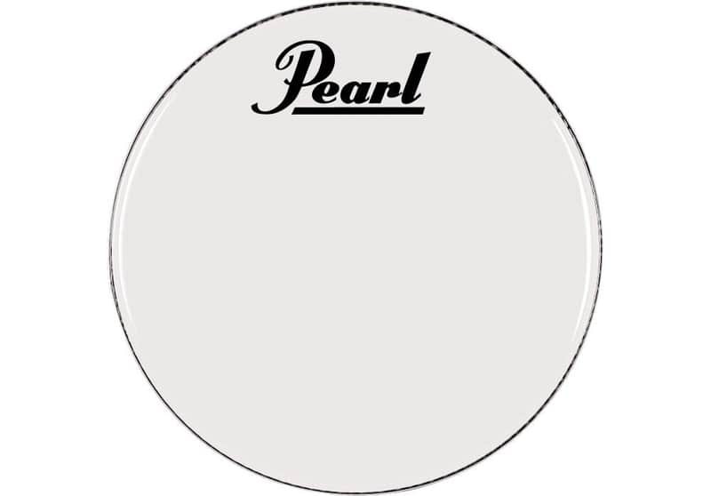 Pearl Logo Marching Bass Drum Heads 16 in. image 1