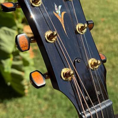 Taylor 2024 "Catch" Custom #27 Grand Auditorium Bearclaw Sitka/Bocote B4027 C14ce Acoustic-Electric Guitar w/HSC image 8