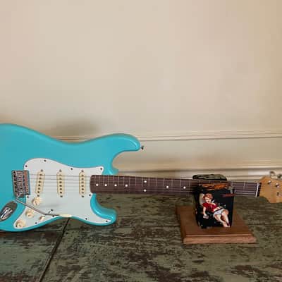 2022 Partscaster S-Type - Seafoam Green Nitro - Alder Body image 20