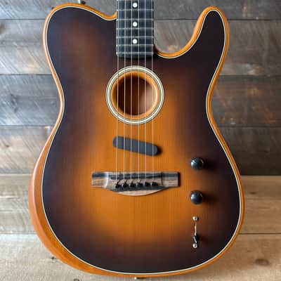 Used Fender American Acoustasonic Telecaster - Sunburst image 1