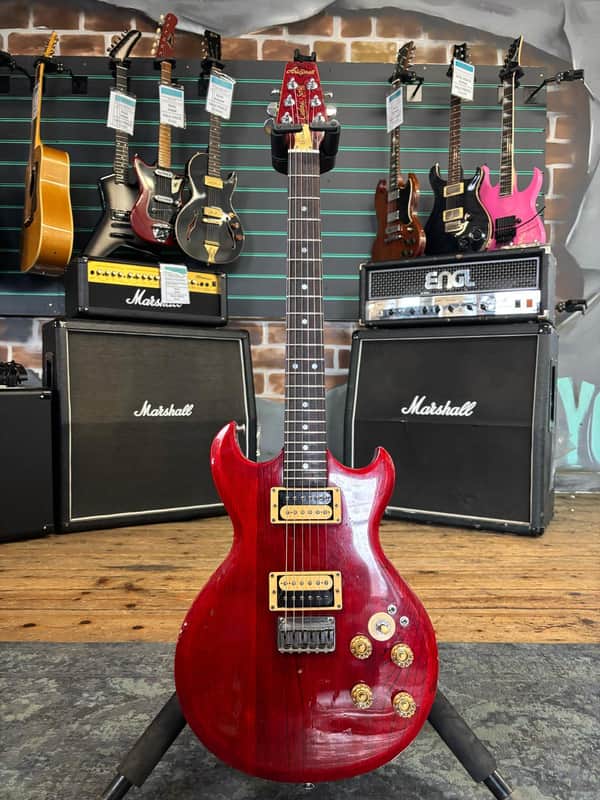 Aria Pro II Cardinal Series CS-350 Transparent Red 1981 MIJ