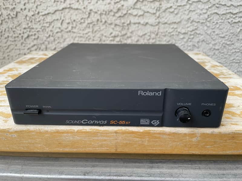 Vintage Roland SC-55st SoundCanvas Synthesizer Desktop 90s For Parts Or Repairs image 1