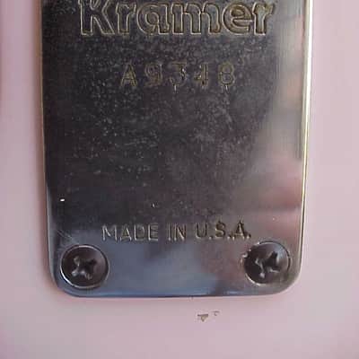 Kramer Pacer 1981 White Pearl Pink image 8