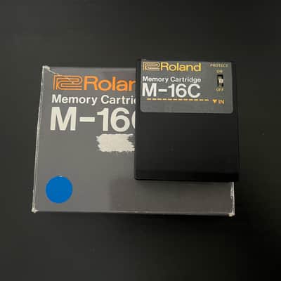 Roland M-16C Memory Cartridge for TR-707, TR-727, TR-909, JX-3P, JX-8P, JX-10