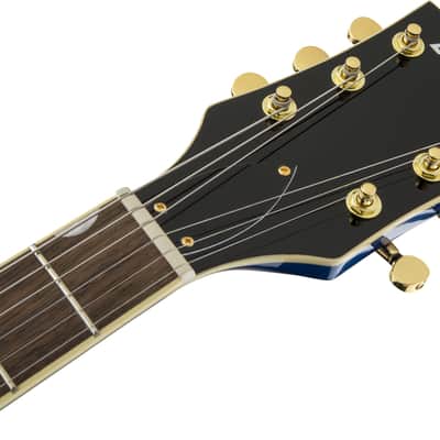 Gretsch G5655TG Electromatic® Center Block Jr. Single-Cut with Bigsby® and Gold Hardware, Laurel Fingerboard Azure Metallic image 7
