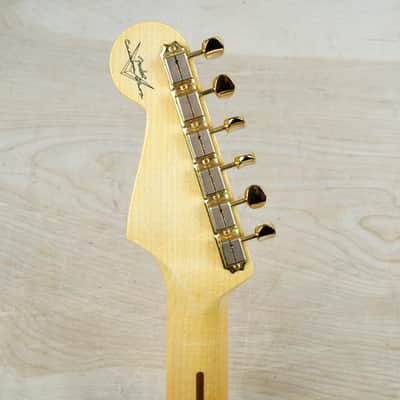 Fender Vintage Custom Shop 1957 Reissue Stratocaster TCP Time Capsule 2023 Aged White Blonde w/ OHSC image 16