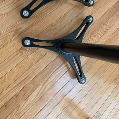 Ultimate Support MS90/45B Monitor Stands (Pair) 2010s - Black image 6