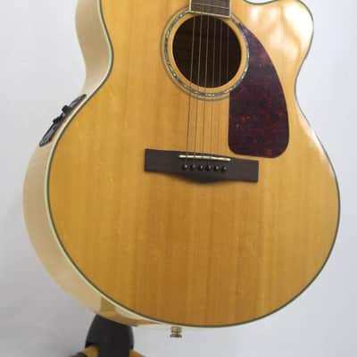 Fender CJ-290SCE Jumbo Natural image 5