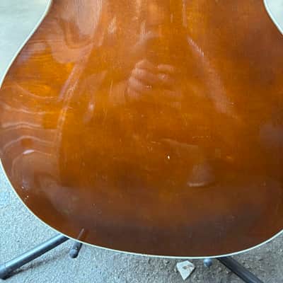Guild CE-100 Capri with P90s 1958 - Sunburst image 15