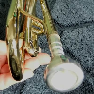 RARE, VINTAGE AMATI KRASLICE TRUMPET ATR201 +CASE, MOUTHPIECE & MUSIC CLIP - GOOD, USED, WORKING BUT REQUIRES SERVICE....READ ON>> image 9