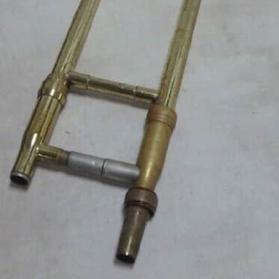 Couesnon Star Paris brass trombone, France, Vintage, Acceptable, w/ Case & MP image 3