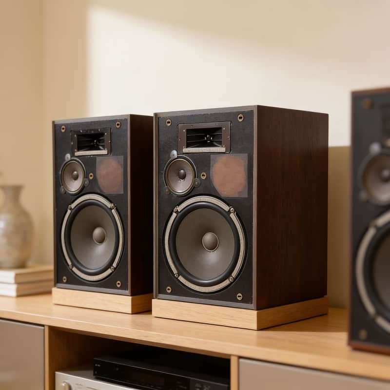 KLEIN+HUMMEL OY Rare Vintage Active Studio Monitors Tested Working Germany image 1