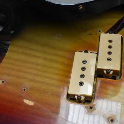 1976 Fender Precision Bass Three-Tone Sunburst w/OHSC image 24