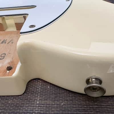 Fender Japan TL62-65US Telecaster Body White Made in Japan w/Bridge image 12