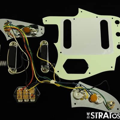 Fender Vintera III Mid 60s Jaguar LOADED PICKGUARD Mid 60s PU's Mint Green! image 2