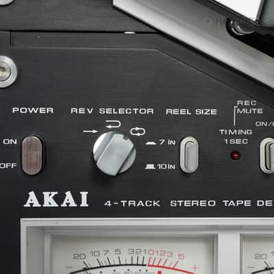 Akai GX-635D Reel-to-Reel Tape Deck - Custom Black - Professionally Restored - 1 Year Warranty image 9