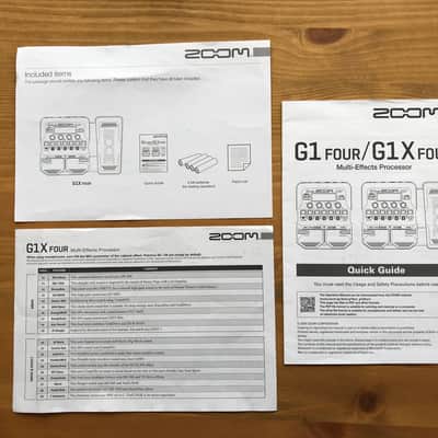 Zoom G1X Four 2019 - Present - Black image 5