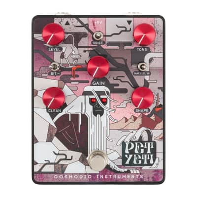 Cosmodio Instruments Pet Yeti Analog Distortion & Fuzz Pedal (Dark Doomy Deathscape) [DEMO] image 1