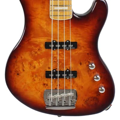 Cort GB99B Jazz Bass Guitar in Dark Burst image 2