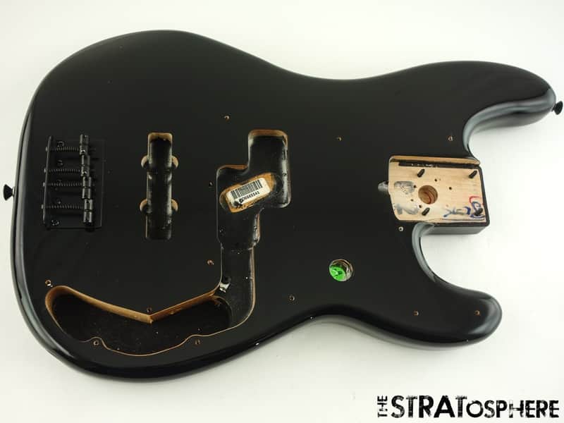 Fender Duff McKagan Deluxe Precision P BASS BODY + HARDWARE, Black image 1