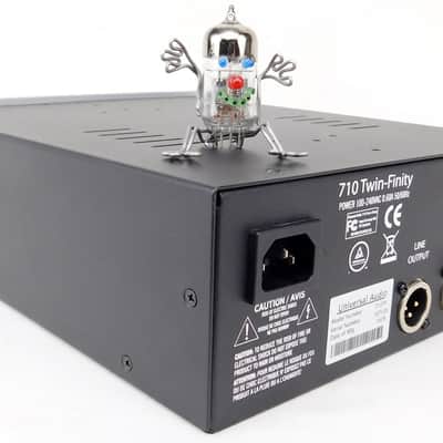 Universal Audio Twin Finity 710 Tube  Mic Preamp +Top Zustand + 1,5J Garantie image 4