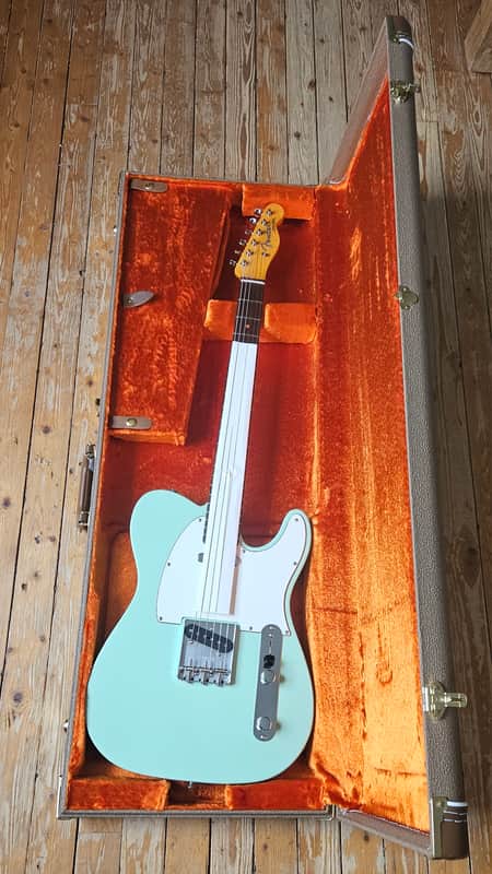 Fender American Vintage II 1963 Telecaster - Surf Green, RW, w/Case Telecaster  2025 - Surf Green image 1