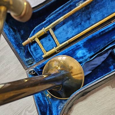 1952 Bach New York Stradivarius Model 12 Trombone w/ Photo of Factory Ledger image 8