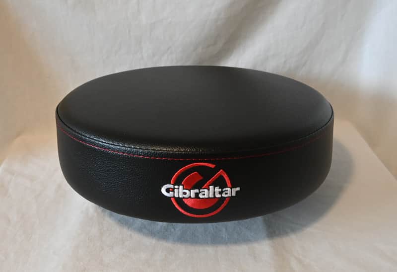Gibraltar S9608R 9000 Series 13" Round Vinyl Drum Throne Seat Top Only image 1