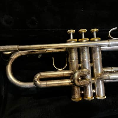 Blessing BTR1460S Silver Trumpet w Case image 4
