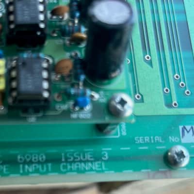 Cadac 6907-1 J-Type Mono Input Channel 6980 Issue3 7728A Mono Input Channel 90´s image 7