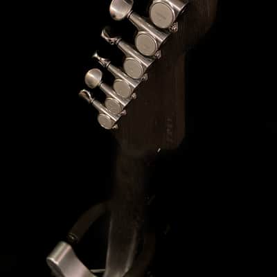 LsL Instruments T Bone 24 Tele, Swamp Ash, Wenge, Custom Shop "Icey" Telecaster, Pale Ice Blue Metallic, Checked Nitro Bad Bone 2, Reversed Headstock image 23