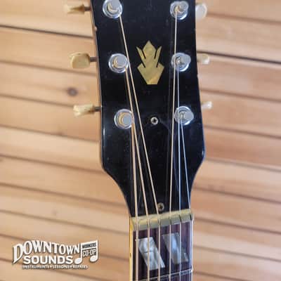 1966 Gibson Country Western Dreadnought Acoustic Guitar with Hard Case - Natural, 4lbs 7oz image 11