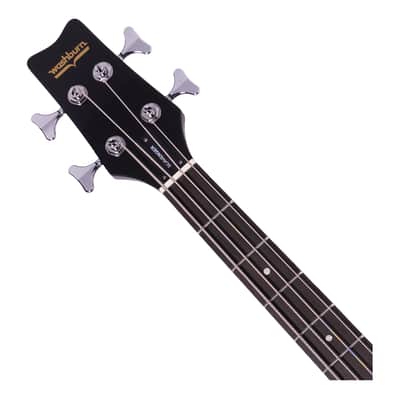Washburn Scavenger 4-String Bass Guitar - Black image 4