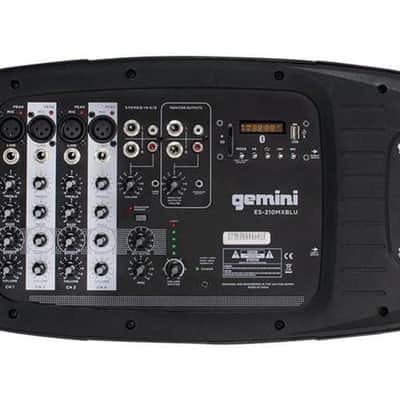 Gemini Sound ES-210MXBLU-ST Portable PA System Pack image 2