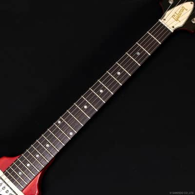 Gibson Custom Shop 1967 Flying V-K Korina w/Vibrola 2001 Cherry image 12